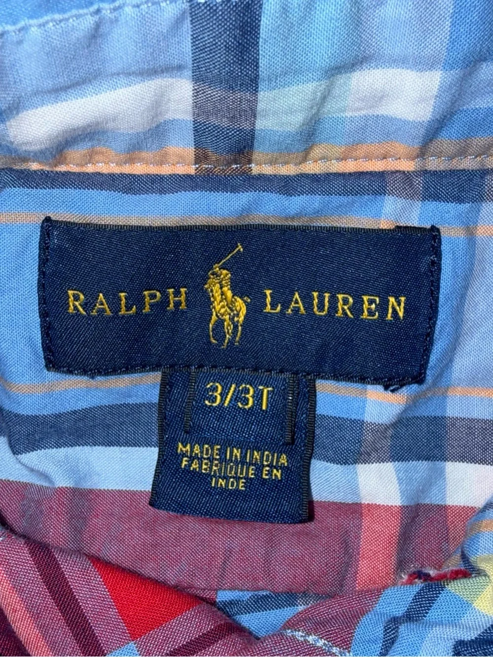 Ralph Lauren classic button